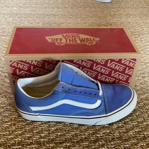 Blue Vans Old Skool